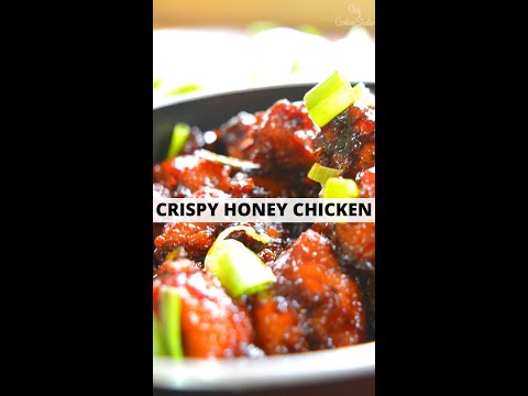 Crispy Honey Chicken #shorts  #shortsvideo #shortsfeed