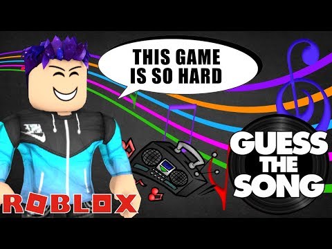 THIS GUESS THE SONG CHALLENGE IS HARD (Roblox Guess the Song Challenge)