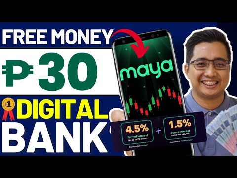 FREE 30 PESOS here in NO.1 DIGITAL ALL-IN-ONE BANK