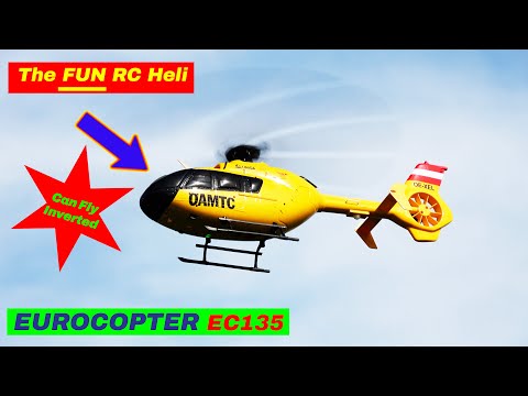 YXZNRC F06 EC135 HELI is a BLAST for Beginner Pilots!  Review