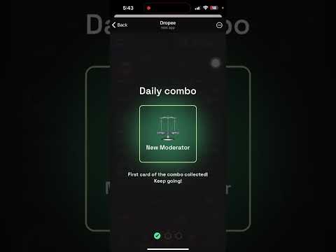 Dropee daily combo today | dropee daily combo 1 January | Daily Combo Dropee | Dropee 1 January