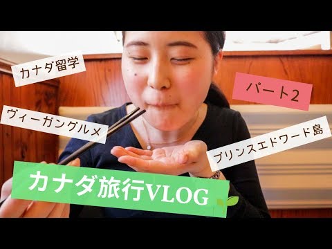 ヴィーガン旅行VLOG in カナダ｜プリンスエドワード島編②🌱Yuka