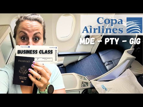 Business Class on BEST AIRLINE in LATIN AMERICA (Copa 737)