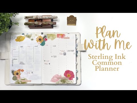 PLAN WITH ME // Sterling Ink A5 Common Planner // July 29 - Aug 4, 2024