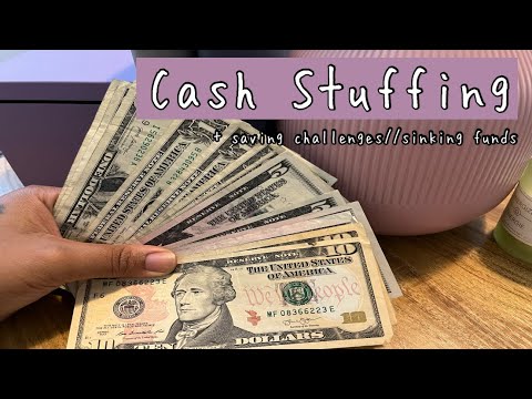 Last Cash Stuffing of NOV 2024 | Low Income | Sinking Funds + Savings Challenges #cashstuffing #save