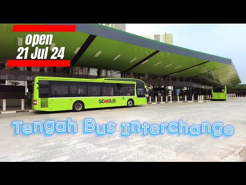 TENGAH 🚌Bus Interchange 🚍Operational 21-7-2024 Grand opening 28-7-2024