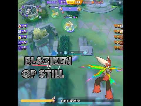 Blaziken op still  Pokemon unite clips #nextlevel #pokemonunite #shortspokemonunite #virl#shorts