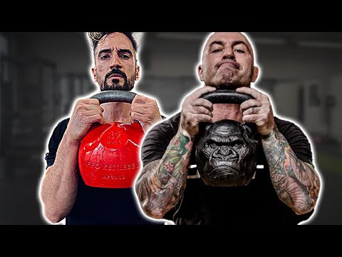 I TRIED JOE ROGAN'S KETTLEBELL WORKOUT… (and made it harder)