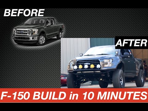 Building A TRX Killer F-150 in 10 Minutes (Baja Build)