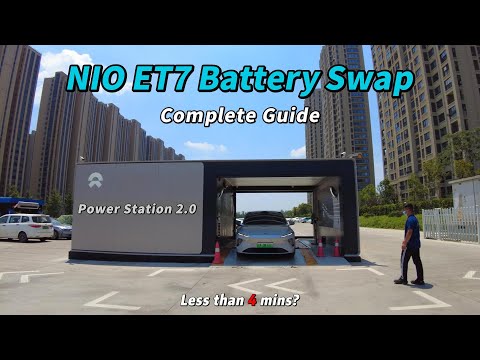 NIO ET7 Battery Swap Complete Guide At Power Swap Station 2.0｜Is It Better Than Superchargers?