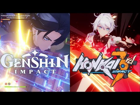 "Calmest" run in: Genshin Impact vs Honkai Impact 3rd (re-made)