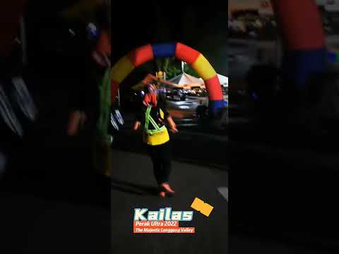 Finishing Line @ Kailas Perak Ultra 2022 霹雳玲珑谷100公里超马赛冲线时刻！