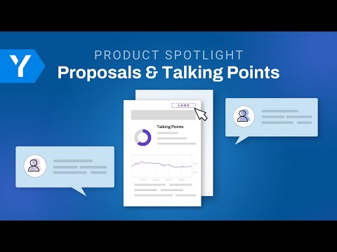 Spotlight: Proposals & Talking Points