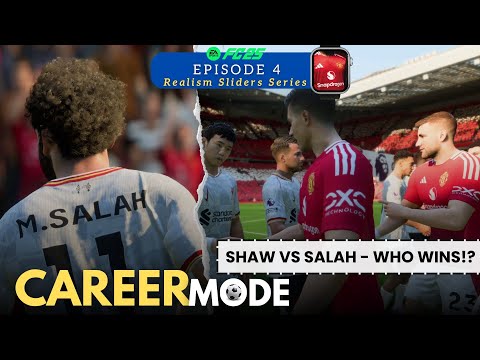 [TTB] #EAFC25 CAREER MODE EP4 - CAN SHAW POCKET MO SALAH?! - BIG TEST VS LIVERPOOL!