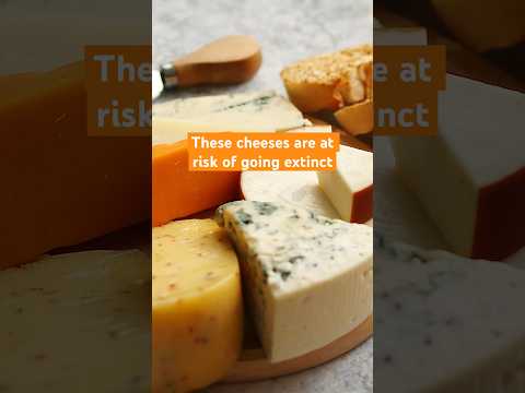 These cheeses are at risk of going extinct #shorts #cheese