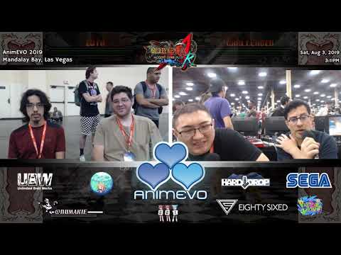 AnimEVO 2019 / Guilty Gear XX Accent Core Plus R (GG+R) / Top 12 / Las Vegas