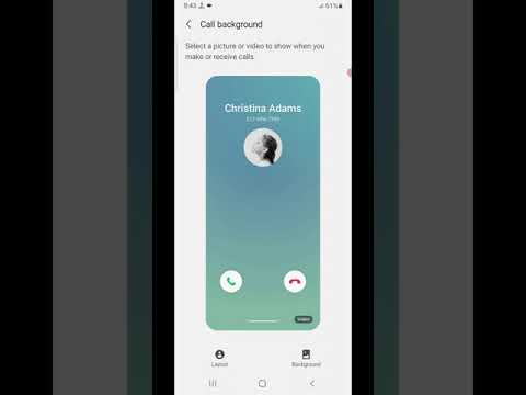How to change call background | #Android Tips and Tricks #shorts