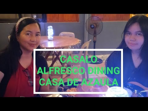 Casalo,Alfresco Dining at Casa De Azaula, Polillo Island | Nalyn's Journey