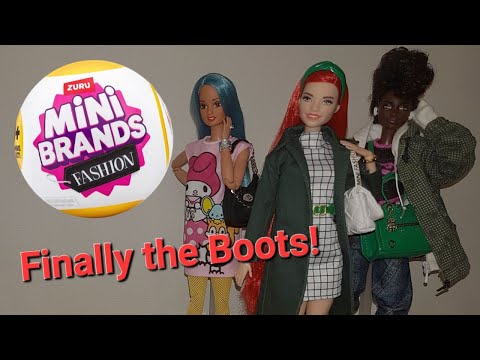 #6 Opening Mini Brands Fashion 3 with 80+ Surprises & Styling Barbies