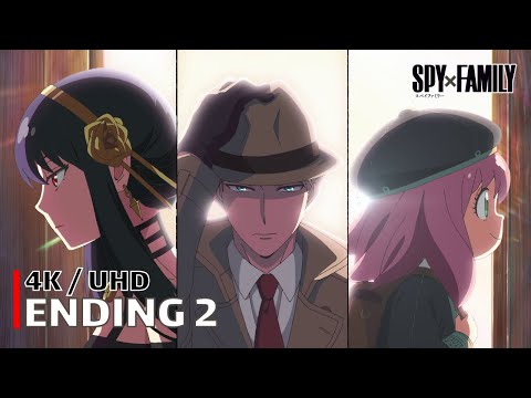 Spy x Family - Ending  2 【Shikisai】 4K / UHD Creditless | CC