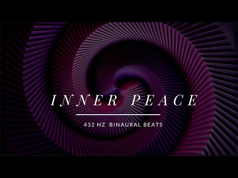 INNER PEACE - 432 HZ BINAURAL BEATS - DEEP SLEEP MEDITATION