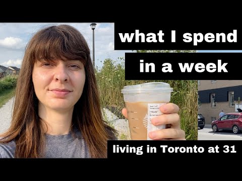 What I Spend in a Week in Canada's 2nd Most Expensive City