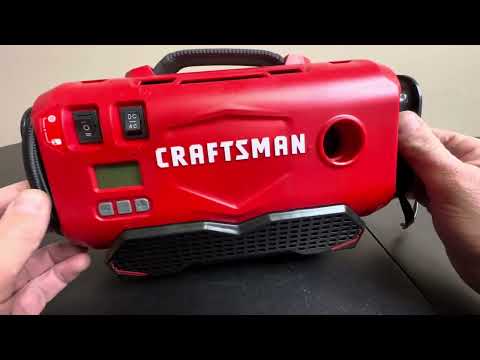 Review of Craftsman V20 Tire Inflator