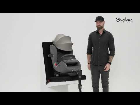 How to Detach the Sun Canopy  I Anoris T2 i-Size Car Seat I CYBEX