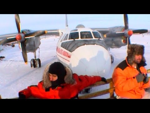 Transfer of the equipment to the Khatanga airport - Geographic North Pole 2002 expedition