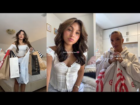 Fall shopping haul - TikTok compilation