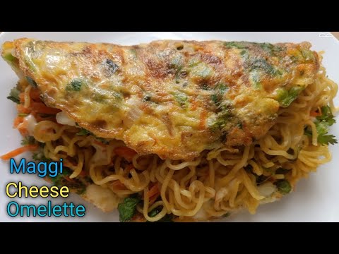 Maggi Cheese Omelette | మ్యాగ్గి ఆమ్లెట్ | Maggi Egg Omelette