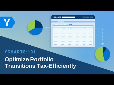 YCharts 101: Optimize Portfolio Transitions Tax-Efficiently