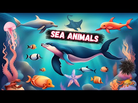 Sea Animals Name | Learn English Sea Animals  For Everybody