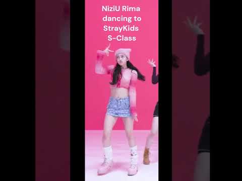 NiziU Rima dancing to StrayKids S-Class #niziu #rima #리마 #リマ #straykids #sclass #sclasschallenge