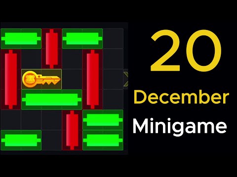 Hamster Kombat 20 December  minigame | Minigame  December 20 #minigames #hamstercombat #minipuzzle