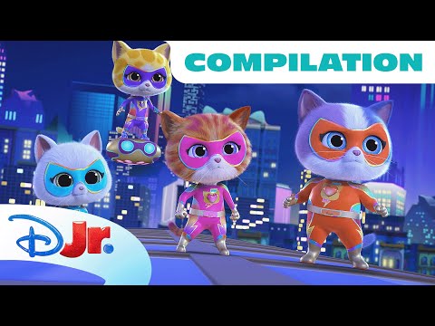 Bitsy's SuperKitties Vlogs | Season 2 Part 2 | Compilation | @disneyjr