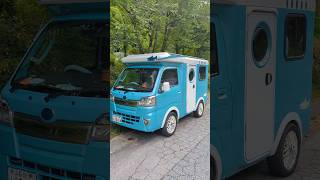 Kei Truck Camper #keitruck #campingcar #japan #camping #nagano