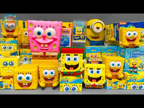 ASMR SpongeBob🎁 Unboxing The Satisfying SpongeBob Collection(No Music)💉 満足のいく開封おもちゃ 🎁 開封の達人