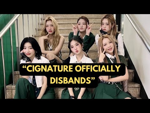 K-Pop Girl Group Cignature Announces Disbandment. Kpop #cignature #girlgroup