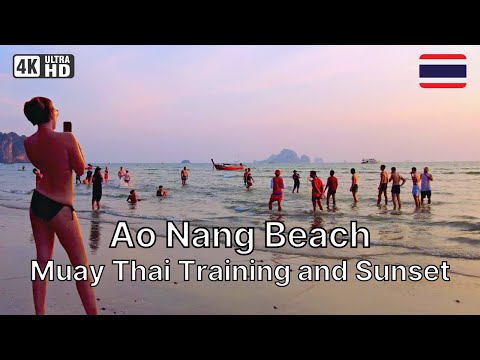 [4K] 🇹🇭 Ao Nang Krabi Thailand  | Full Walking Tour