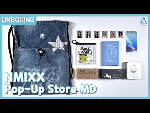 NMIXX Pop-Up Store 'Fe3O4: STICK OUT - Black Sheep Syndrome' MD #Unboxing (24/08/2024)