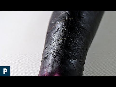 How to cut eggplant /Diamond Cutting