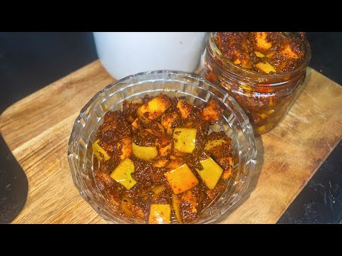 Instant Mango Pickle Recipe | Easy and Quick Mango Pickle Recipe