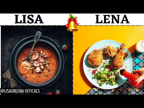 LISA VS LENA FOOD CHOICES🔥🔥🔥🔥