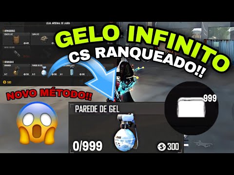 NOVO BUG DE GEL INFINITO NO CS RANK E CONTRA SQUAD (FREE FIRE)