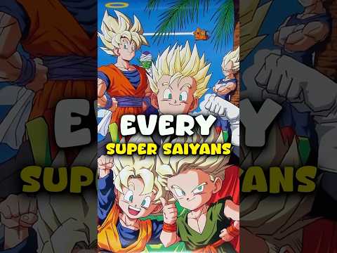 The COMPLETE History of Super Saiyans (Every Transformation)