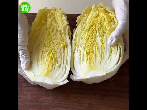 한끼뚝딱 레시피♥엄마표요리[배추찜] / Mom's Cooking[Cabbage Stew]