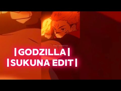 | The King Of Curses | 4K Edit | #ryomensukuna #ryomensukunaedit #chillguy #jujutsukaisen #godzilla