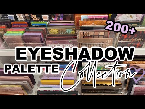 EYESHADOW PALETTE COLLECTION OVER 200 PALETTES