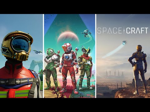 THIS NEW GAME Could blend Satisfactory and No Mans Sky!